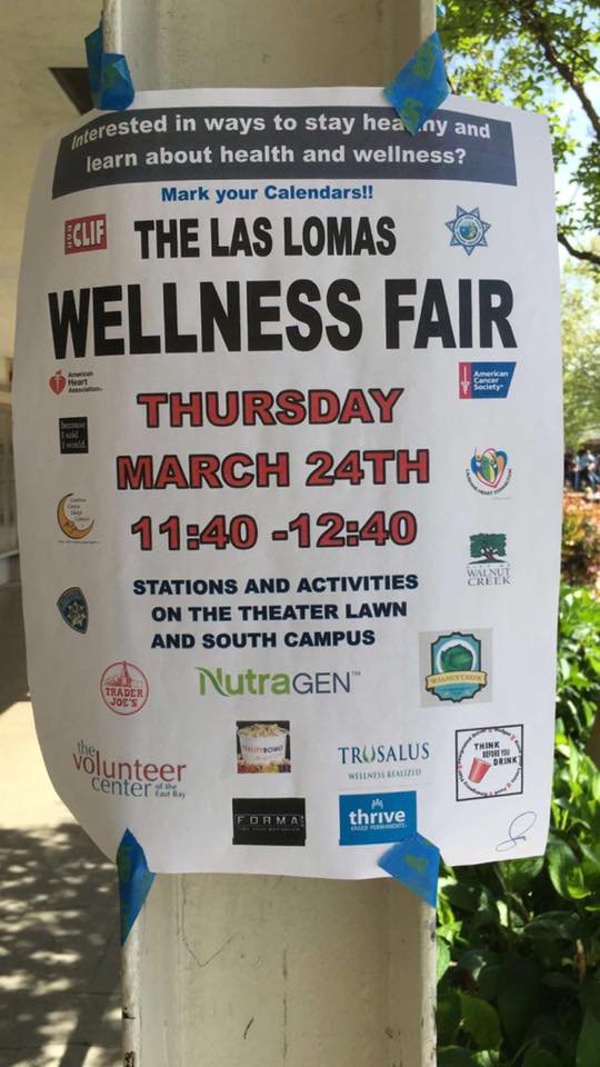 The Las Lomas High School Wellness Fair, March 24, 2016.